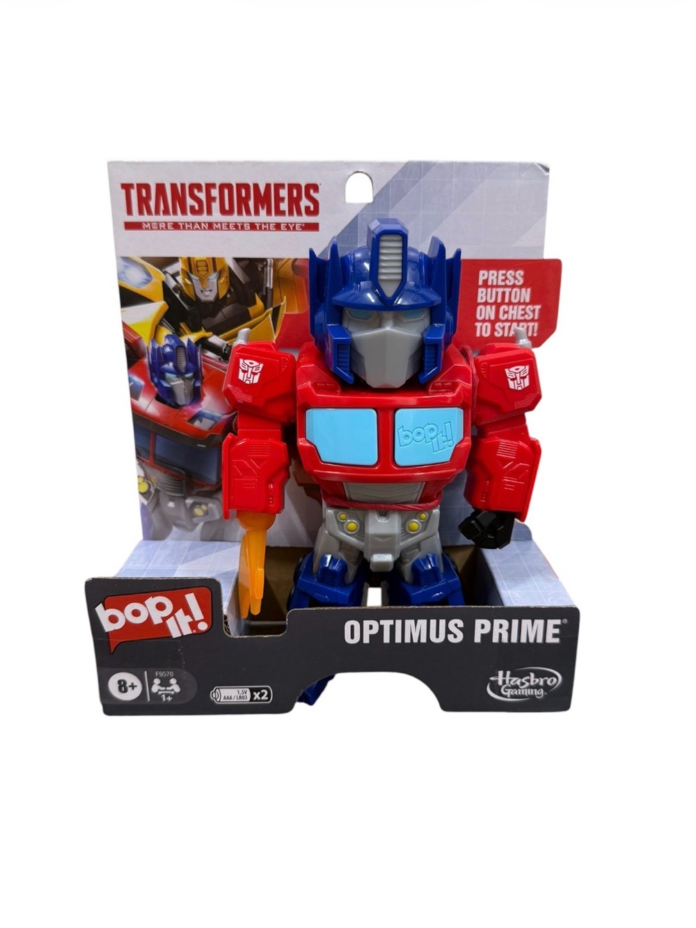 Bop It Transformers Optimus Prime Electronic Game Hasbro New